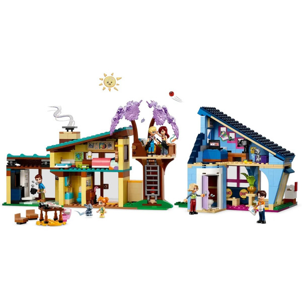 Конструктор LEGO Friends 42620 Дома Олли и Пейсли
