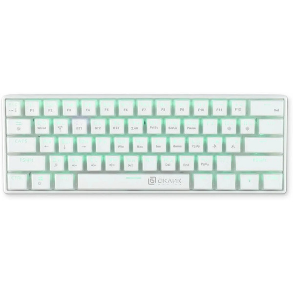 Клавиатура Oklick K763W (белый)