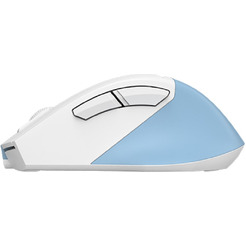 Мышь A4Tech Fstyler FG45CS Air2 (белый/голубой)