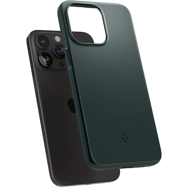 Чехол Spigen Thin Fit для iPhone 15 Pro Max Зеленый (ACS06548)