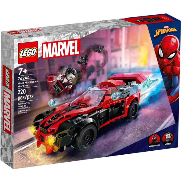 Конструктор Lego 76244 (Marvel, Super Heroes Майлз Моралес против Морбиуса)