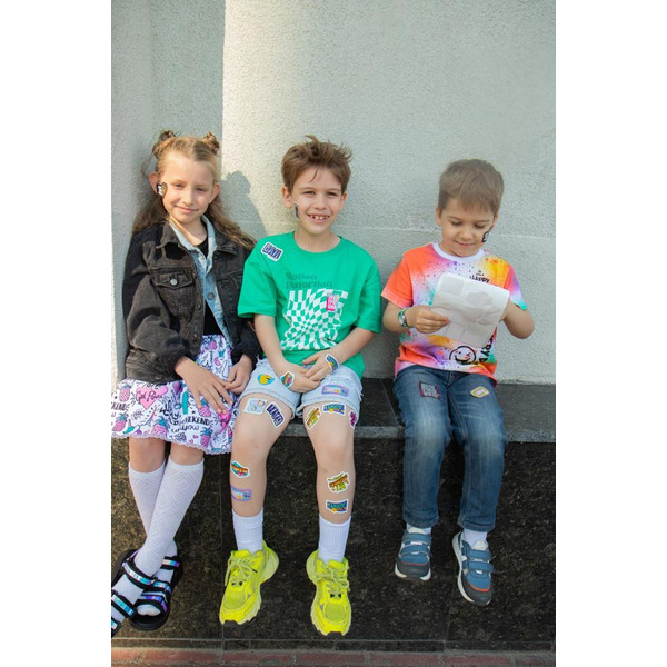 Стикерпак "Дай пять Добру" №1