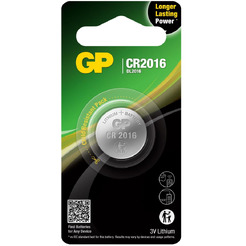 Элемент питания GP CR2016 BP1 Lithium