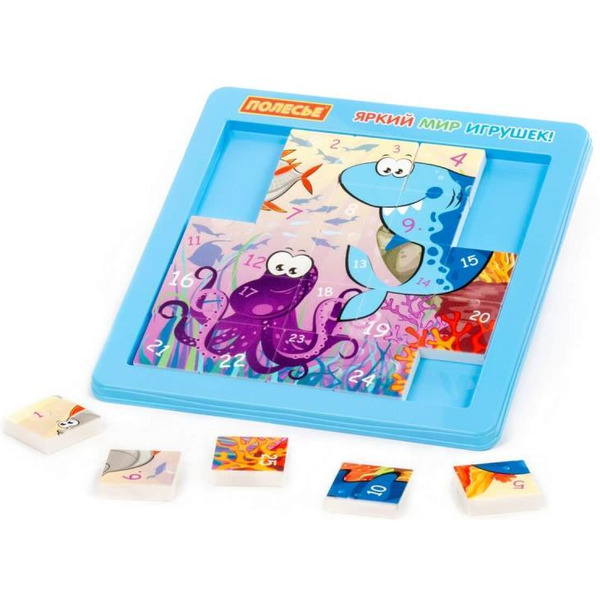 Развивающая игра Полесье Морские обитатели №1 25078
