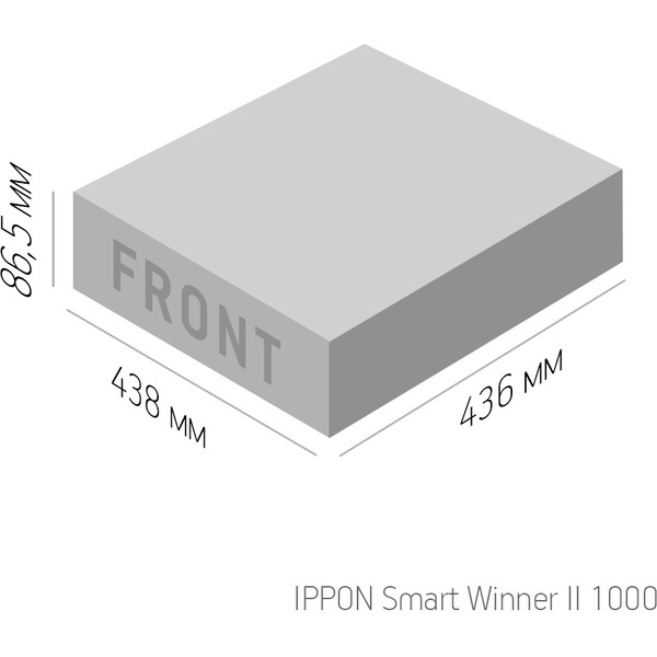 Источник бесперебойного питания IPPON Smart Winner II 1000