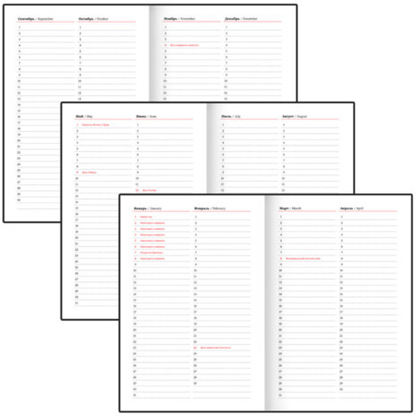 Ежедневник BRAUBERG Braided 116598