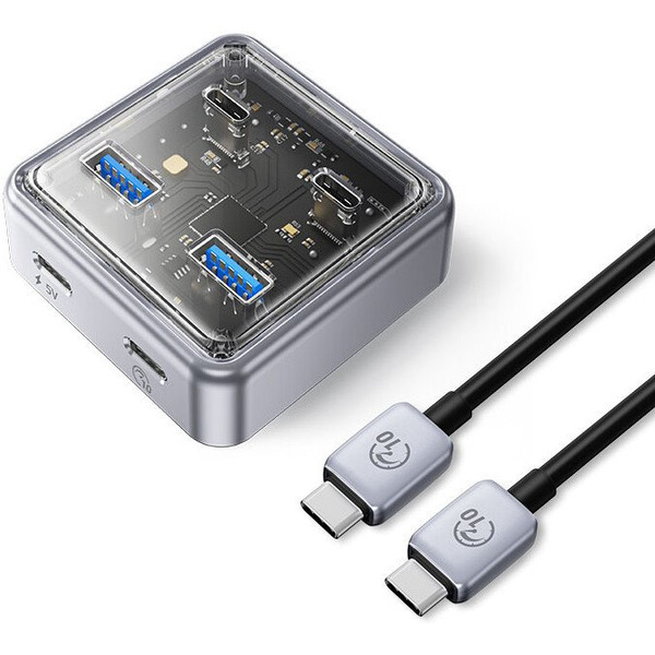 USB-хаб Orico XHJ2U2C-G2-10-GY-BP