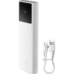 Внешний аккумулятор Baseus Star-Lord Digital Display Fast Charge Power Bank PPXJ100002 22.5W 10000mAh (белый)
