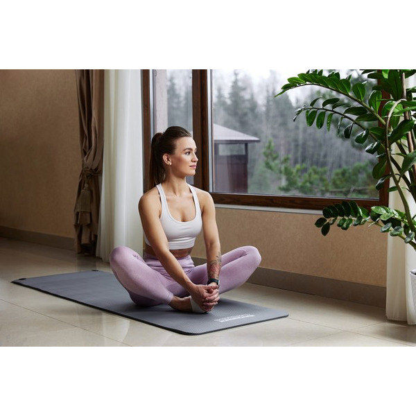 Коврик для йоги и фитнеса Sundays Fitness IR97506 (180x60x1см, зеленый)