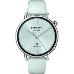Смарт-часы Xiaomi Watch S4 41mm Fluororubber Strap Mint Green (BHR080CGL/M2502W1)