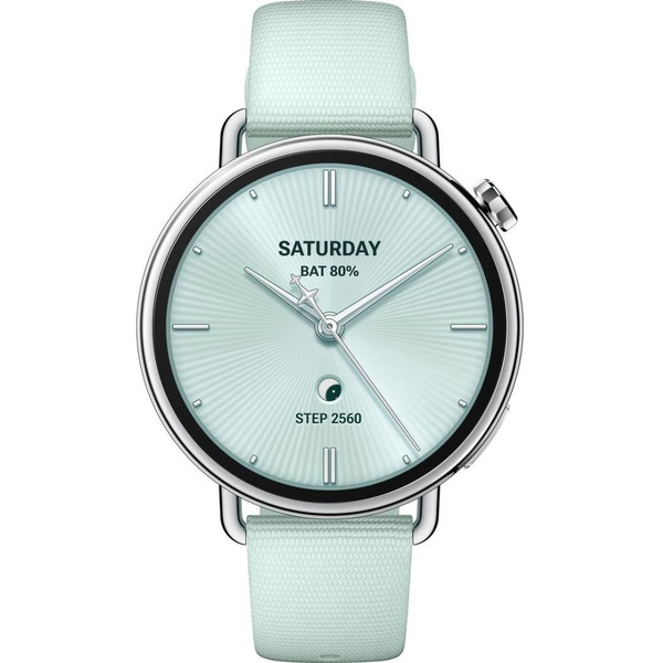Смарт-часы Xiaomi Watch S4 41mm Fluororubber Strap Mint Green (BHR080CGL/M2502W1)