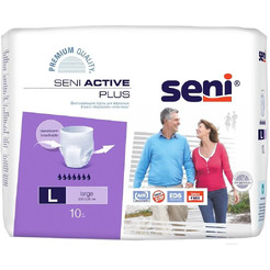 Трусы впитывающие для взрослых Seni Active Plus Large (10шт)