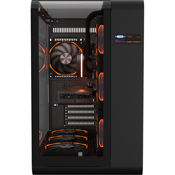 Корпус 1stPlayer RT7 RT7-BK-3FC7R-1FC7 (черный)