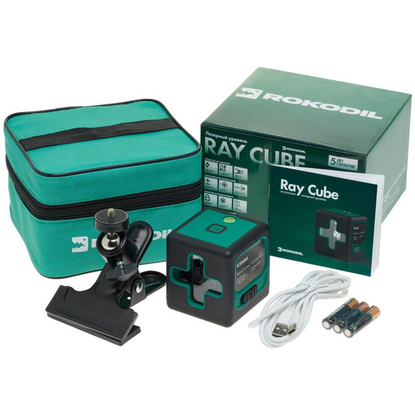 Лазерный нивелир Rokodil Ray Cube 1048918