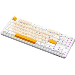Клавиатура AJAZZ AK870 V2 Day Dream Switch (желтый/белый)