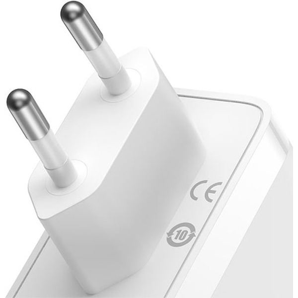 Сетевое зарядное устройство Baseus GaN5 Pro Fast Charger 2C+U 140W CCGP100202 White