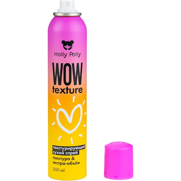 Текстурирующий сухой спрей Holly Polly WOW TEXTURE Текстура и Экстра-Объём 200 мл