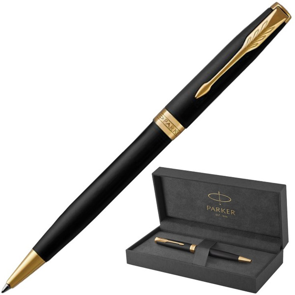 Ручка шариковая Sonnet Core Matt Black GT PARKER 142359 / 1931519