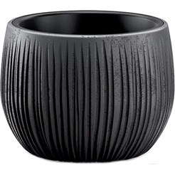 Кашпо Prosperplast Beton Bowl 150 DKB150-B411 (черный бетон)