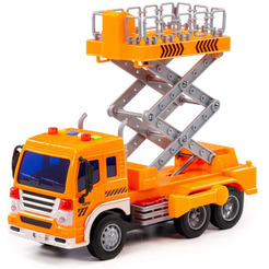 Автомобиль с подъёмником Полесье 89748 Сити