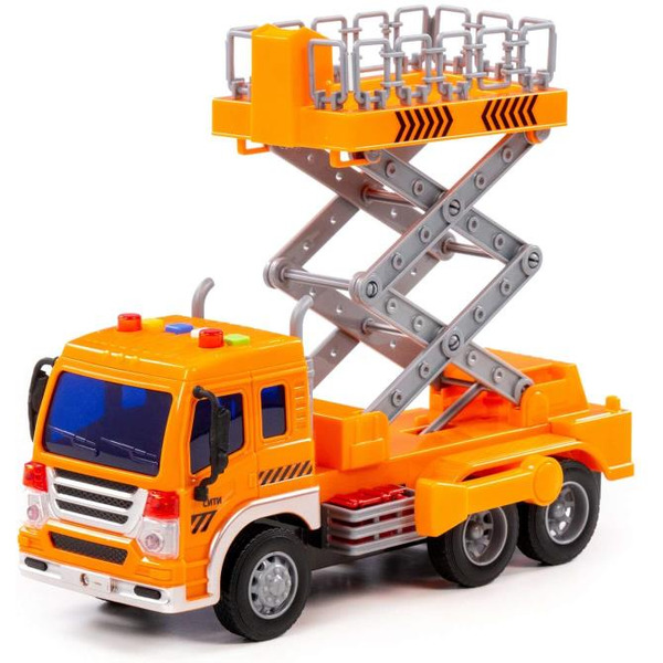 Автомобиль с подъёмником Полесье 89748 Сити