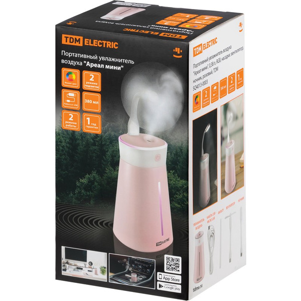 Портативный увлажнитель воздуха TDM Electric Ареал мини SQ4013-0003