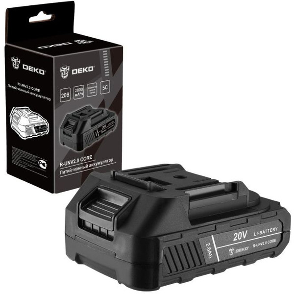 Аккумулятор Deko R-UNV2.0 Core 083-1013 (20В/2 Ач)