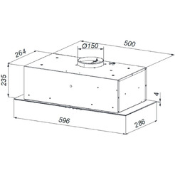 Вытяжка Weissgauff Aura 900 BL
