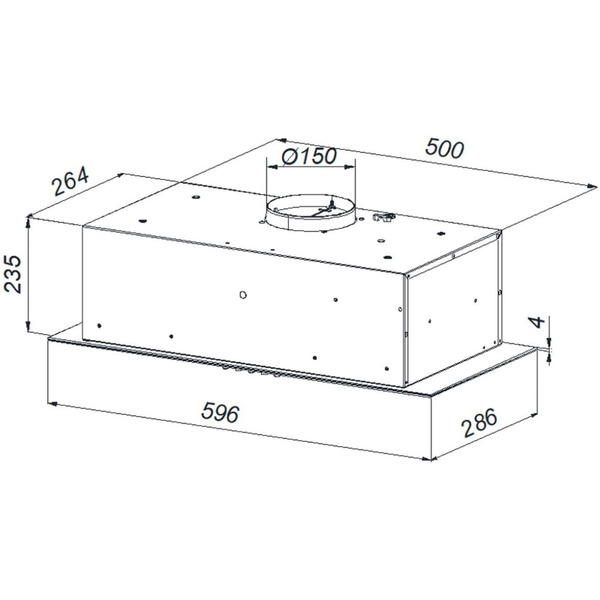 Вытяжка Weissgauff Aura 900 BL