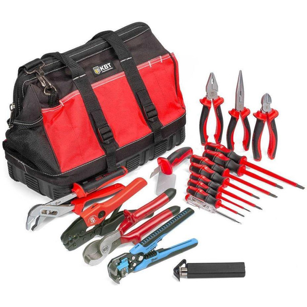 Набор инструментов электрика КВТ НИЭ-01