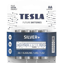 Батарейка Tesla Batteries Silver+ AA 4 шт