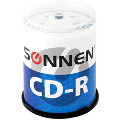 Комплект дисков CD-R Sonnen 700Mb 52x 100шт (513533)