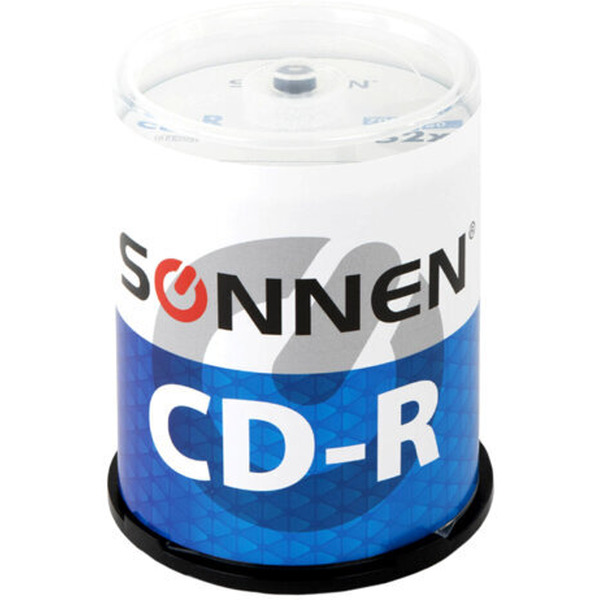 Комплект дисков CD-R Sonnen 700Mb 52x 100шт (513533)