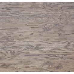 Столешница к столу Ergosmart "массив Дуб натуральный - скошенный край (02)" 1300х750х27 мм