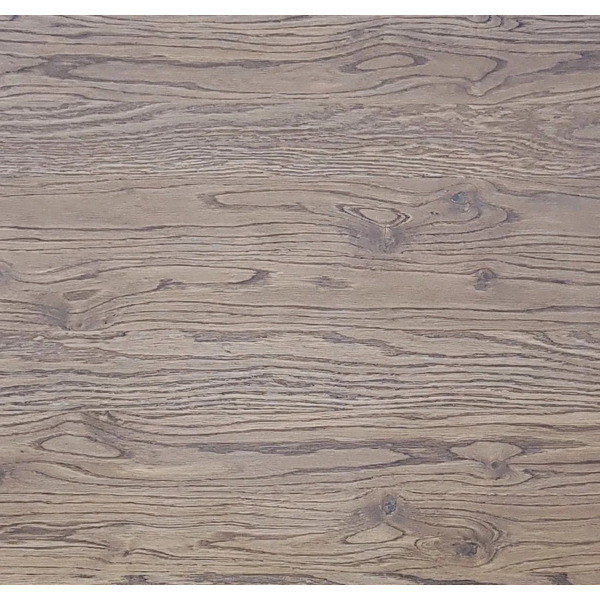 Столешница к столу Ergosmart "массив Дуб натуральный - скошенный край (02)" 1300х750х27 мм