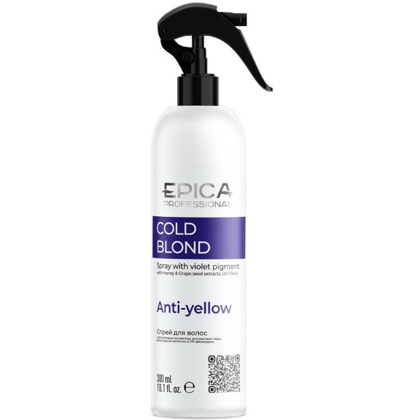 Спрей для нейтрализации теплого оттенка EPICA Professional Cold Blond 300 мл. 91352