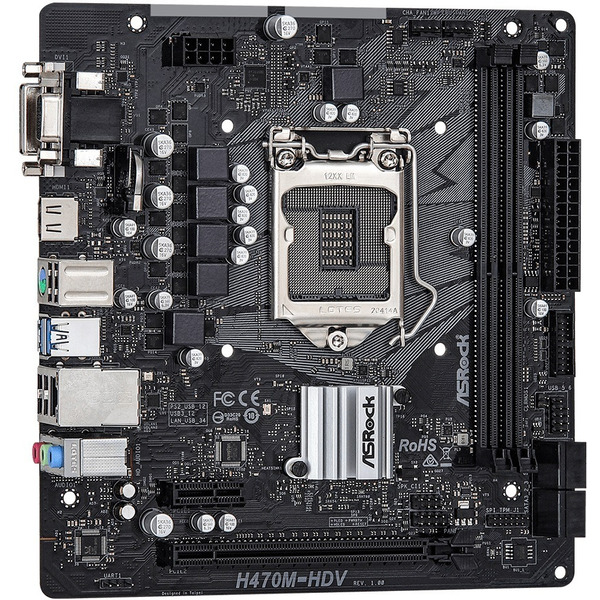 Материнская плата ASRock H470M-HDV