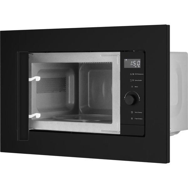 Встраиваемая микроволновая печь WEISSGAUFF HMT-620 BG Grill Matt Edition