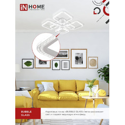 Светильник светодиодный IN HOME ELEGANT ARIS-W-BG (с)