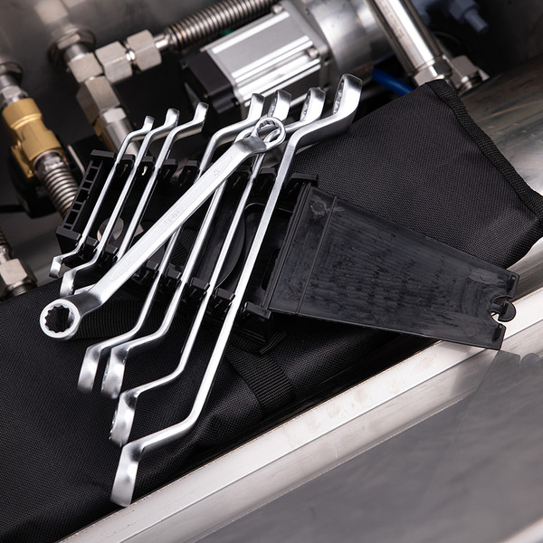 Набор ключей накидных изогнутых Deli EDL150008A