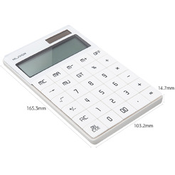 Калькулятор Deli ENS041 (белый)