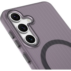 Задняя накладка CASE Translucent Strip Samsung Galaxy S24, черный