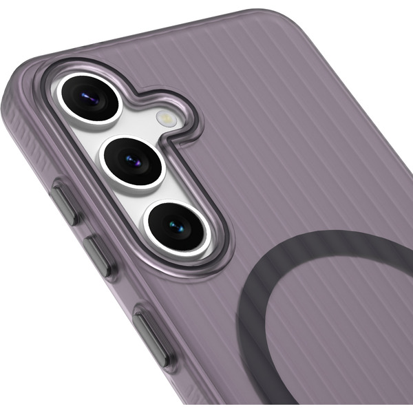 Задняя накладка CASE Translucent Strip Samsung Galaxy S24, черный