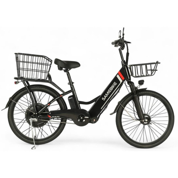 Электровелосипед SAMEBIKE Е-Alfa New SB-E-ALFA350-36/10 (черный)