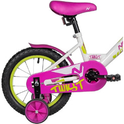 Детский велосипед Novatrack Twist 14 141TWIST.WT5 (белый)