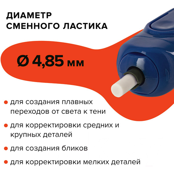 Ластик электрический JET BRAUBERG 229616