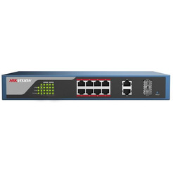 Коммутатор Hikvision DS-3E1310P-EI/M