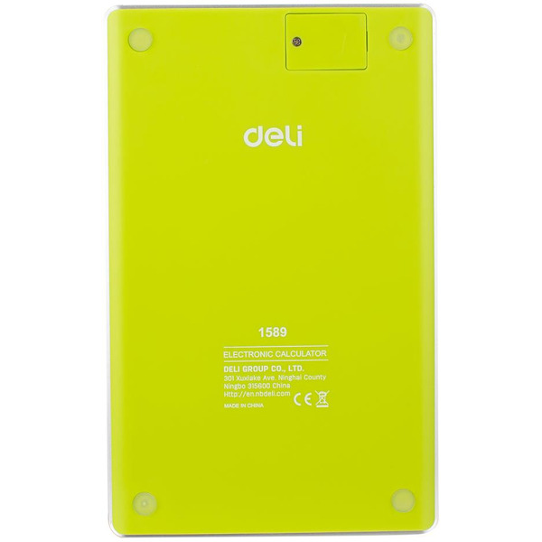 Калькулятор DELI 1589GREEN