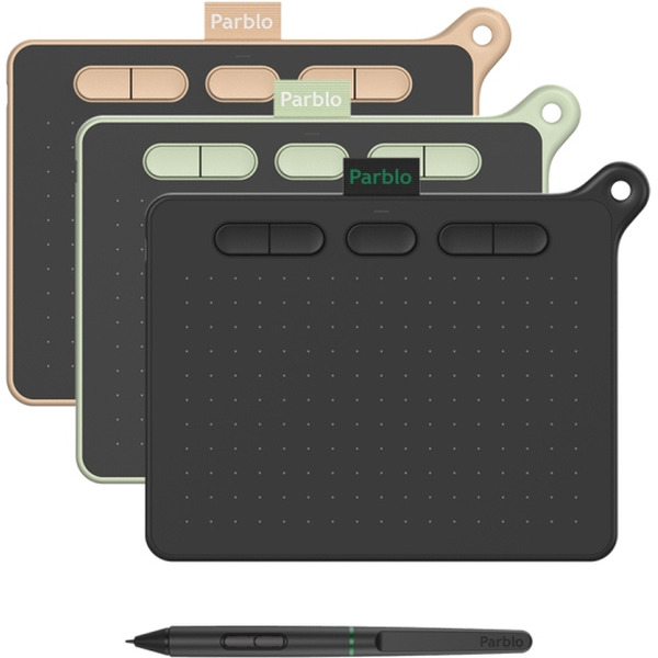 Графический планшет Parblo Ninos S (черный)