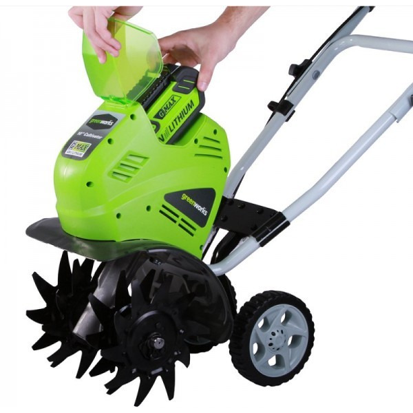 Мотокультиватор Greenworks G40TLK4 27087VB